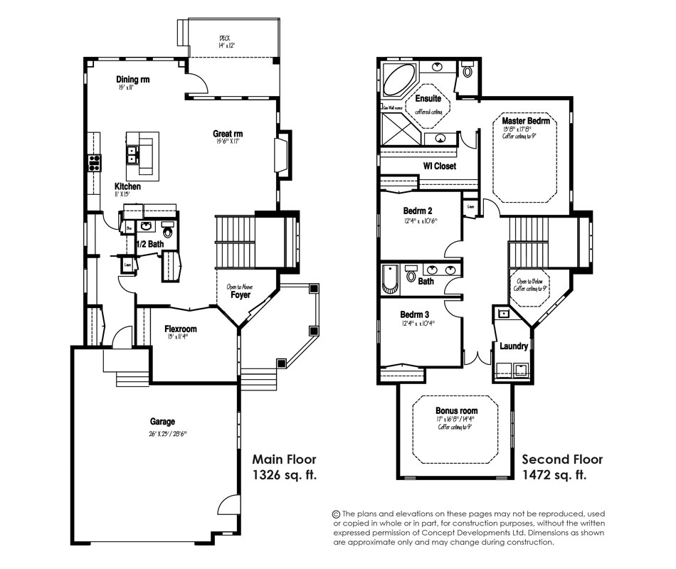 The Hudson 2798 sq. ft. Concept Homes Custom Home